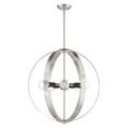 thumbnail image 1 of Livex Lighting - Modesto - 5 Light Chandelier in Industrial Style - 24 Inches, 1 of 9