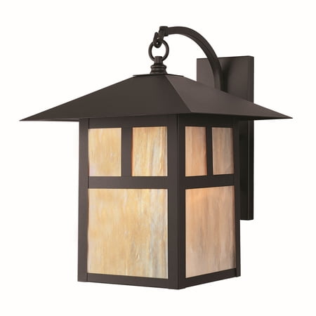 Livex Lighting Montclair Mission Outdoor Wall Lantern in Bronze
