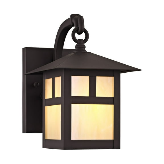 Livex Lighting Montclair Mission Outdoor Wall Lantern in Bronze