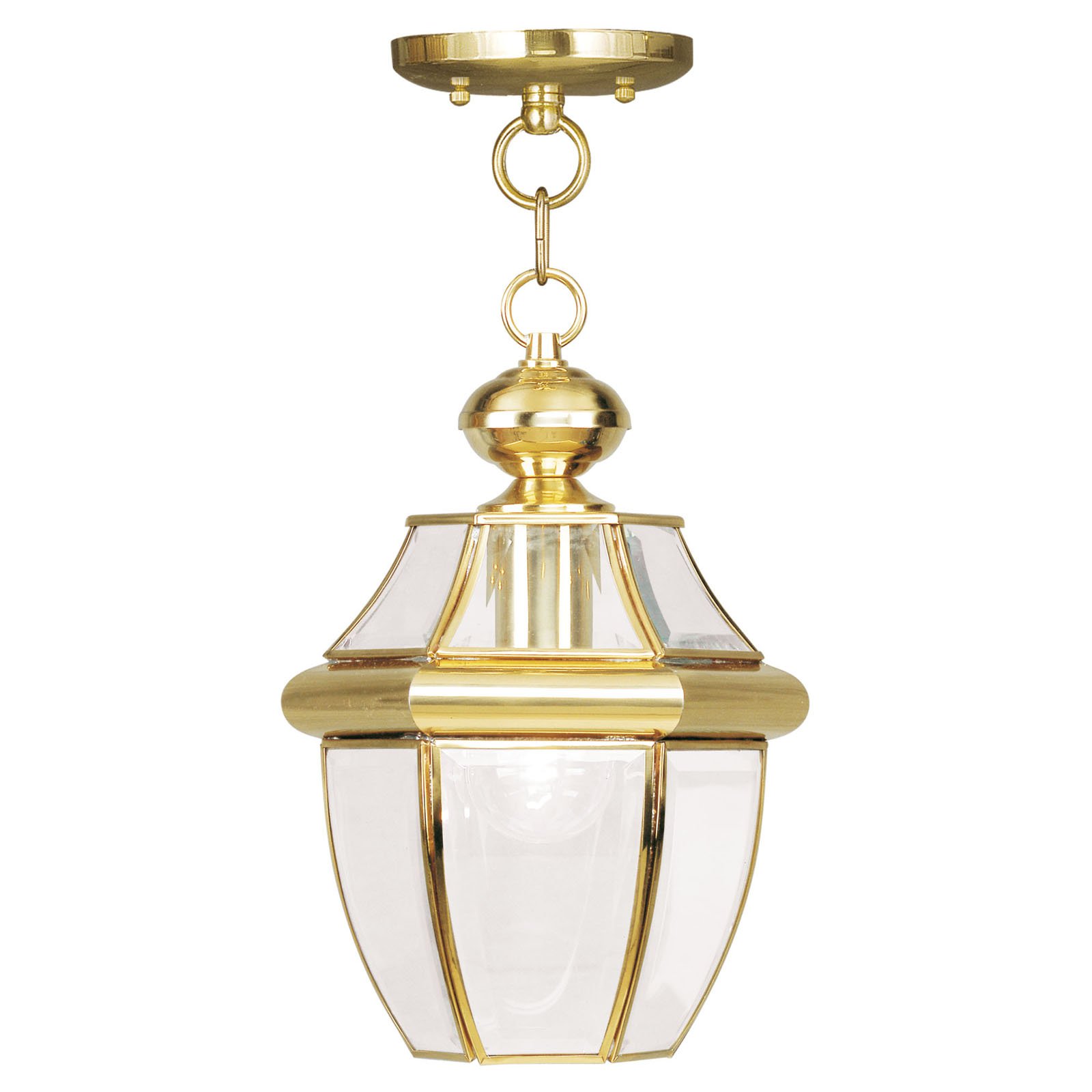 Livex Lighting - Monterey - 1 Light Outdoor Pendant Lantern in Traditional Style - image 1 of 7
