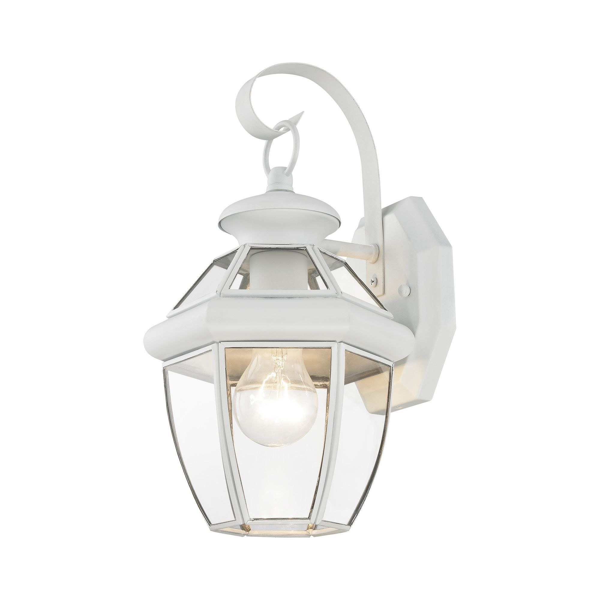 Livex Lighting - Monterey - 1 Light Outdoor Wall Lantern in Traditional Style -