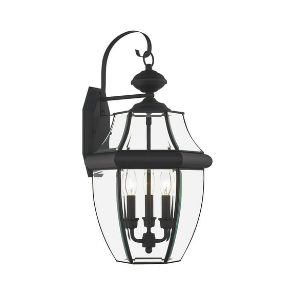 Livex Lighting Monterey 3 Light Outdoor Wall Lantern