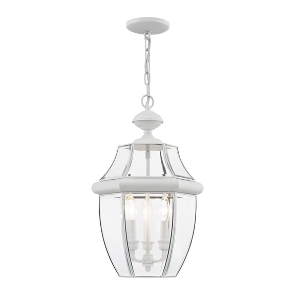 Livex Lighting Monterey Outdoor Chain Hang in White