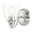 thumbnail image 1 of 15131-05 Livex Lighting Montgomery - 1 Light Bath Vanity In Transitional Style-7 Inches Tall and 5.38 Inches Wide-Polished Chrome Finish, 1 of 12