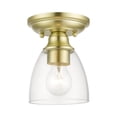 thumbnail image 1 of Livex Lighting - Montgomery - 1 Light Flush Mount in New Traditional Style - 5, 1 of 7