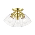 thumbnail image 1 of Livex Lighting - Montgomery - 3 Light Flush Mount in New Traditional Style -, 1 of 8