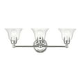 thumbnail image 1 of Livex Lighting - Moreland - 3 Light Bath Vanity In Transitional Style-8.75, 1 of 12