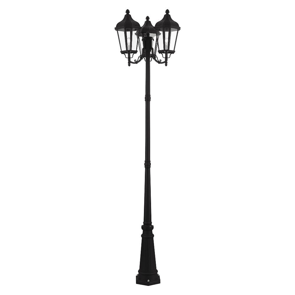 Livex Lighting Morgan 3 Light Outdoor Post Light