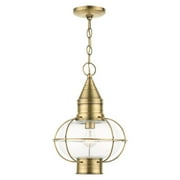 Livex Lighting - Newburyport - 1 Light Outdoor Pendant Lantern in Bohemian Style