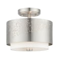 thumbnail image 1 of Livex Lighting - Noria - 2 Light Semi-Flush Mount in Modern Style - 12 Inches, 1 of 7