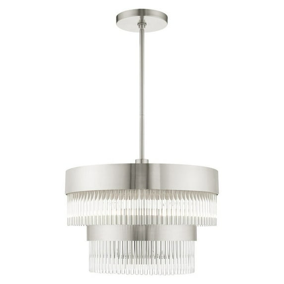Livex Lighting - Norwich - 5 Light Chandelier in Modern Style - 20 Inches wide