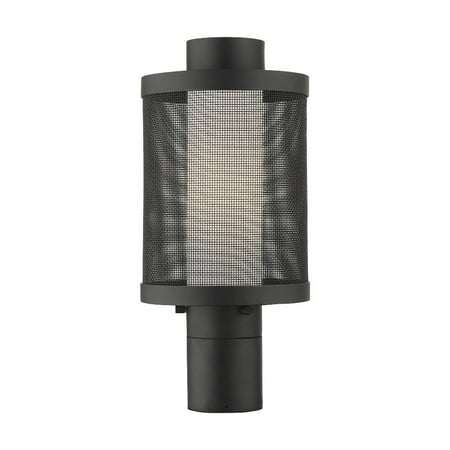 Livex Lighting - Nottingham - 1 Light Outdoor Post Top Lantern in Contemporary