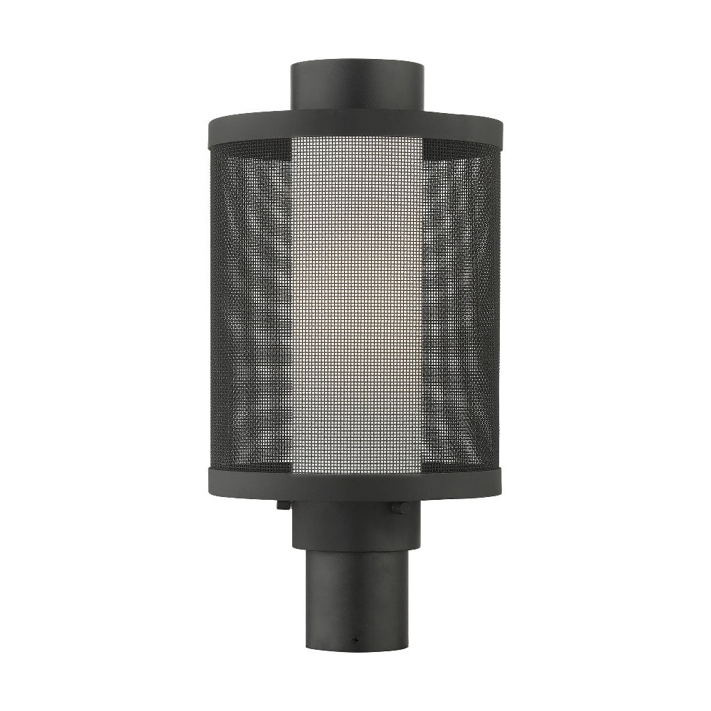 Livex Lighting - Nottingham - 1 Light Outdoor Post Top Lantern in Contemporary