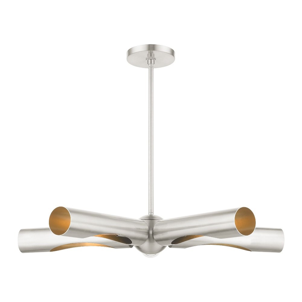 Livex Lighting - Novato - 5 Light Chandelier in Contemporary Style - 33 Inches - image 1 of 2