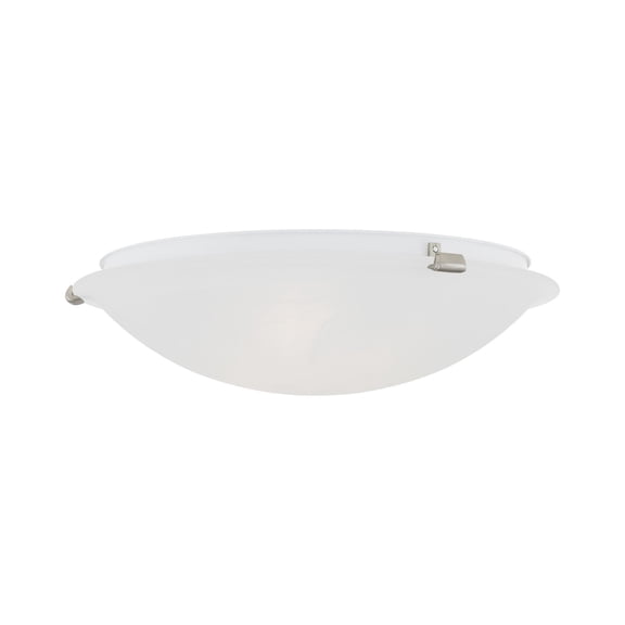 Livex Lighting Oasis Ceiling Mount in Brushed Nickel
