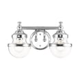 thumbnail image 1 of Livex Lighting - Oldwick - 2 Light Bath Vanity in New Traditional Style - 15, 1 of 13