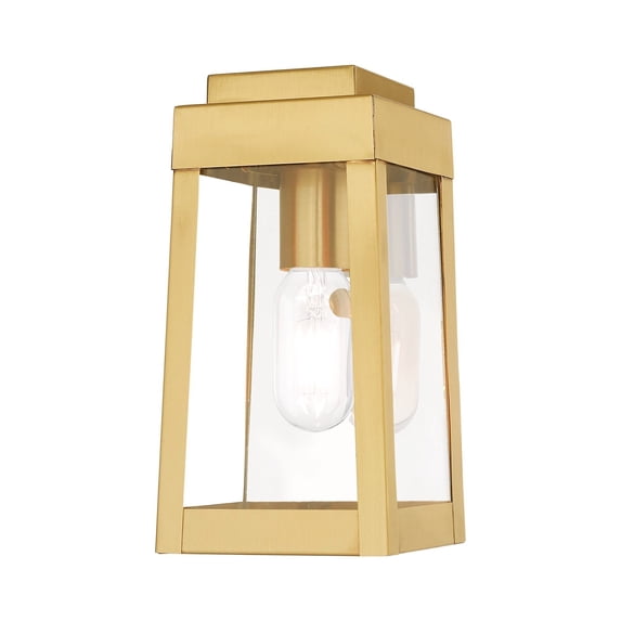 Livex Lighting - Oslo - 1 Light Outdoor Wall Lantern in Mid Century Modern Style