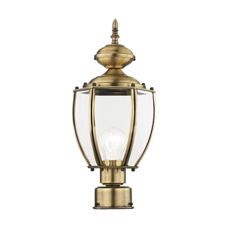 Livex Lighting Outdoor Basics 1 Light Post-Top Lanterm