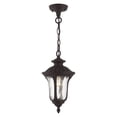 thumbnail image 1 of Livex Lighting Oxford Outdoor Chain Hang in Bronze, 1 of 10