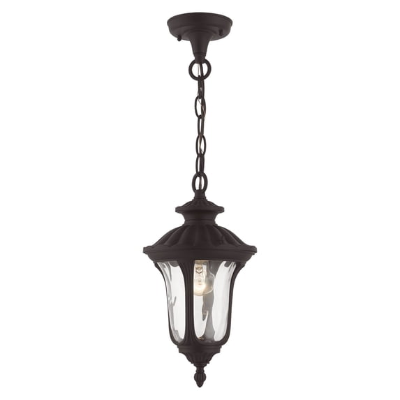Livex Lighting Oxford Outdoor Chain Hang in Bronze