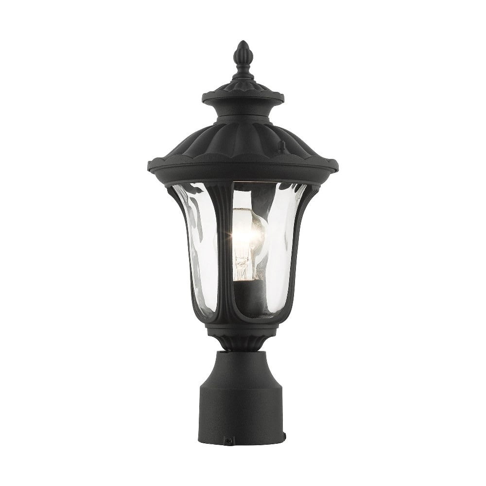 Livex Lighting - Oxford - 1 Light Outdoor Post Top Lantern in Style - 7.25