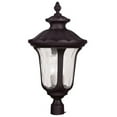 thumbnail image 1 of Livex Lighting Oxford 3 Light Outdoor Post Lantern, 1 of 2