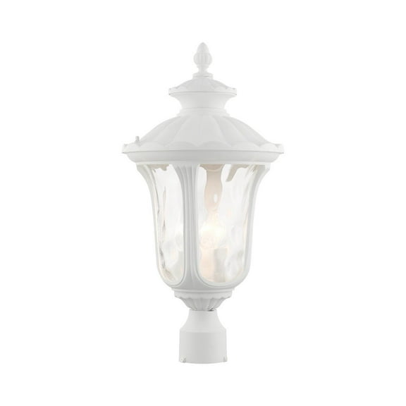 Livex Lighting - Oxford - 3 Light Outdoor Post Top Lantern in Traditional Style