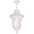 thumbnail image 1 of 7857-04 Livex Lighting Oxford - 3 Light Outdoor Wall Lantern in Traditional Style - 11 Inches wide by 22.5 Inches high-Black Finish, 1 of 2