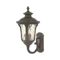 Livex Lighting Oxford Outdoor Wall Lantern in Imperial Bronze