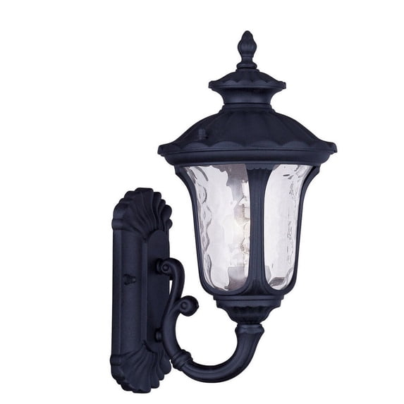 Livex Lighting - Oxford - One Light Outdoor Wall Lantern in Traditional Style -