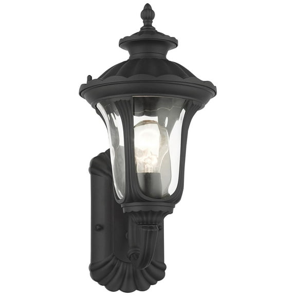 Livex Lighting - Oxford - One Light Outdoor Wall Lantern in Traditional Style -