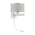 thumbnail image 1 of Livex Lighting - Park Ridge - 1 Light Swing Arm Wall Mount in Modern Style - 11, 1 of 9