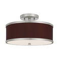 thumbnail image 1 of Livex Lighting - Park Ridge - 2 Light Semi-Flush Mount in Traditional Style - 13, 1 of 9