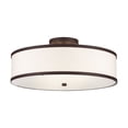 thumbnail image 1 of Livex Lighting - Park Ridge - 3 Light Semi-Flush Mount in New Traditional Style, 1 of 10