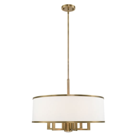 Livex Lighting - Park Ridge - 7 Light Pendant in New Traditional Style - 24