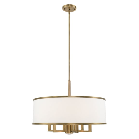 Livex Lighting - Park Ridge - 7 Light Pendant in New Traditional Style - 24