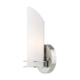thumbnail image 1 of Livex Lighting Pelham Bath Light Wall Sconce in Chrome, 1 of 10