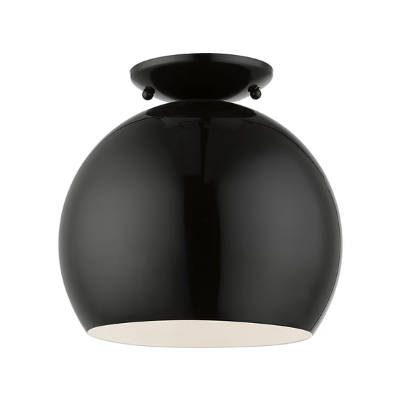 Livex Lighting - Piedmont - 1 Light Semi-Flush Mount In Mid Century Modern