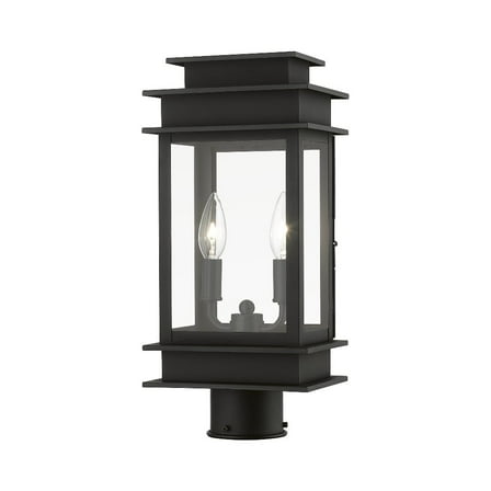 Livex Lighting - Princeton - 2 Light Medium Outdoor Post Top Lantern In Classic