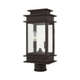 thumbnail image 1 of Livex Lighting Princeton 2 Light Outdoor Post Lantern, 1 of 2