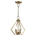 thumbnail image 1 of Livex Lighting - Prism - 2 Light Convertible Mini Chandelier in Contemporary, 1 of 12