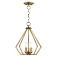 thumbnail image 1 of Livex Lighting - Prism - 3 Light Convertible Mini Chandelier in Contemporary, 1 of 12