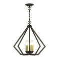 thumbnail image 1 of 40925-92 Livex Lighting Prism - 5 Light Chandelier In Geometric Style-19.5 Inches Tall and 20 Inches Wide     -Traditional Installation, 1 of 15