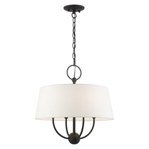 Livex Lighting - Ridgecrest - 4 Light Pendant in New Traditional Style - 18