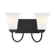 Livex Lighting Ridgedale Bath 2 Light in Black