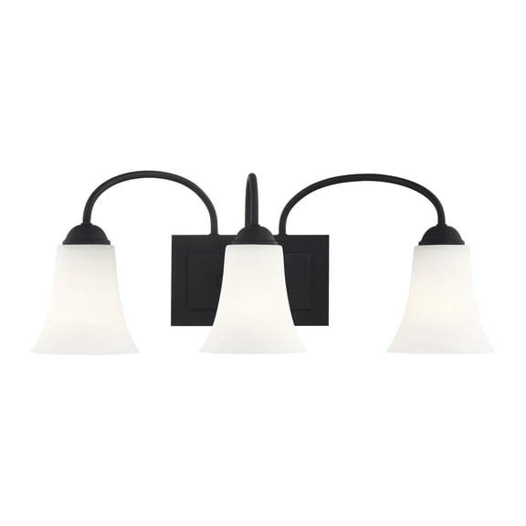 Livex Lighting Ridgedale Bath 3 Light in Black
