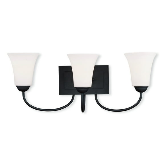 Livex Lighting Ridgedale Bath 3 Light in Black