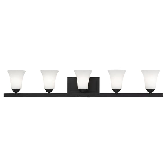 Livex Lighting - Ridgedale - 5 Light Bath Vanity in Traditional Style - 43.25