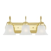 Livex Lighting Riviera Bath Light in Polished Brass