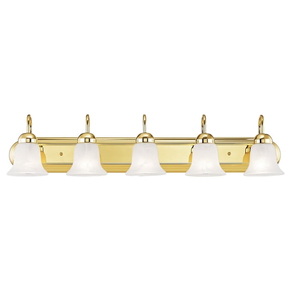 Livex Lighting Riviera Bath Light in Polished Brass